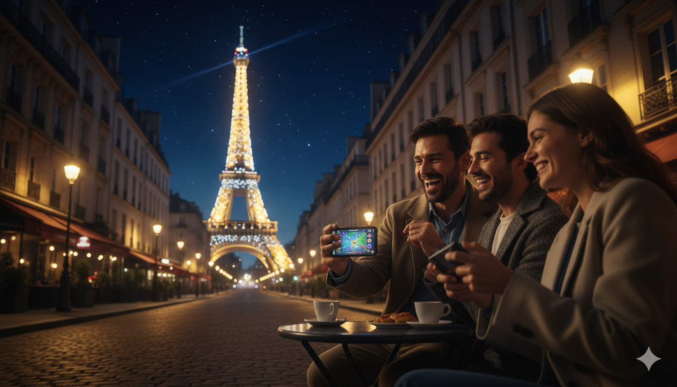 playbattlesquare exploring paris after dark