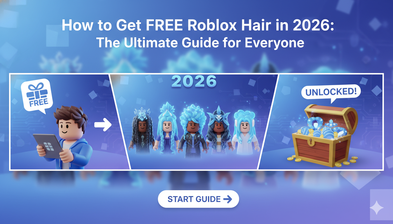 free roblox hair