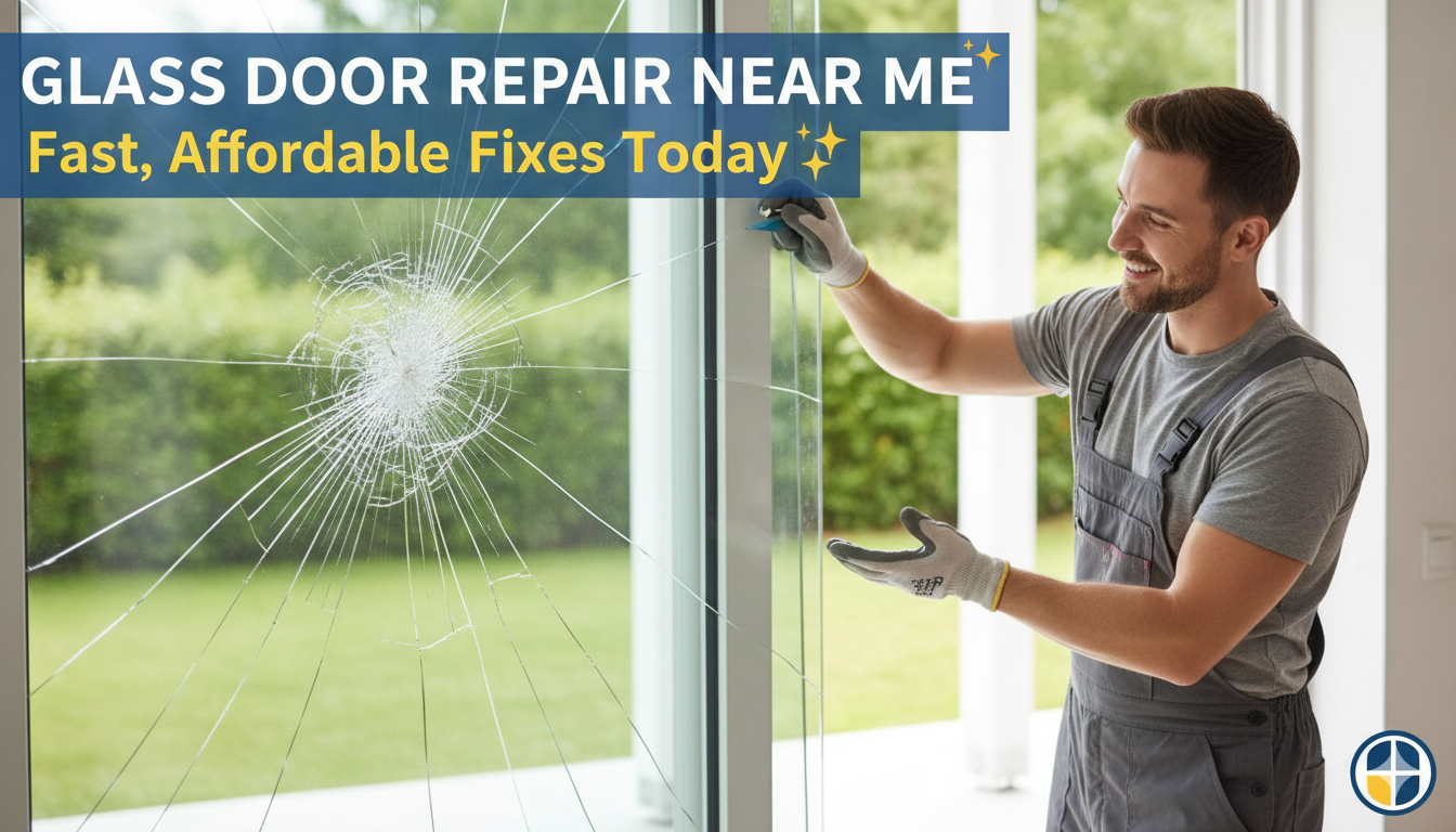 glass door repair near me