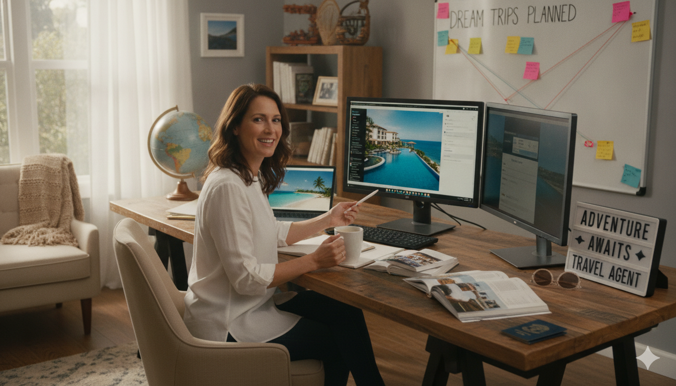 how to become a travel agent