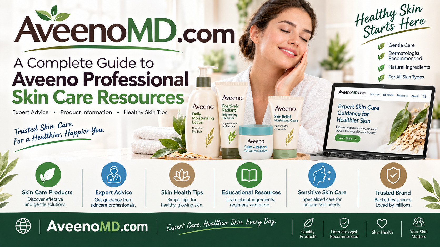 AveenoMD.com: A Complete Guide to Aveeno Professional Skin Care Resources