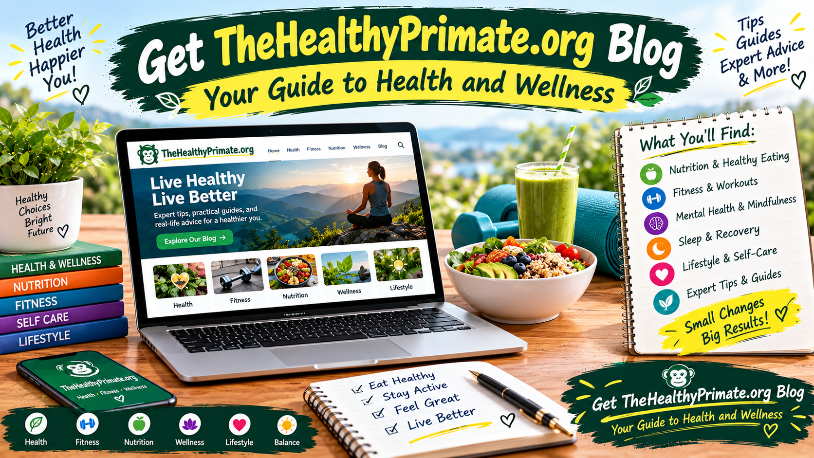 Get TheHealthyPrimate.org Blog
