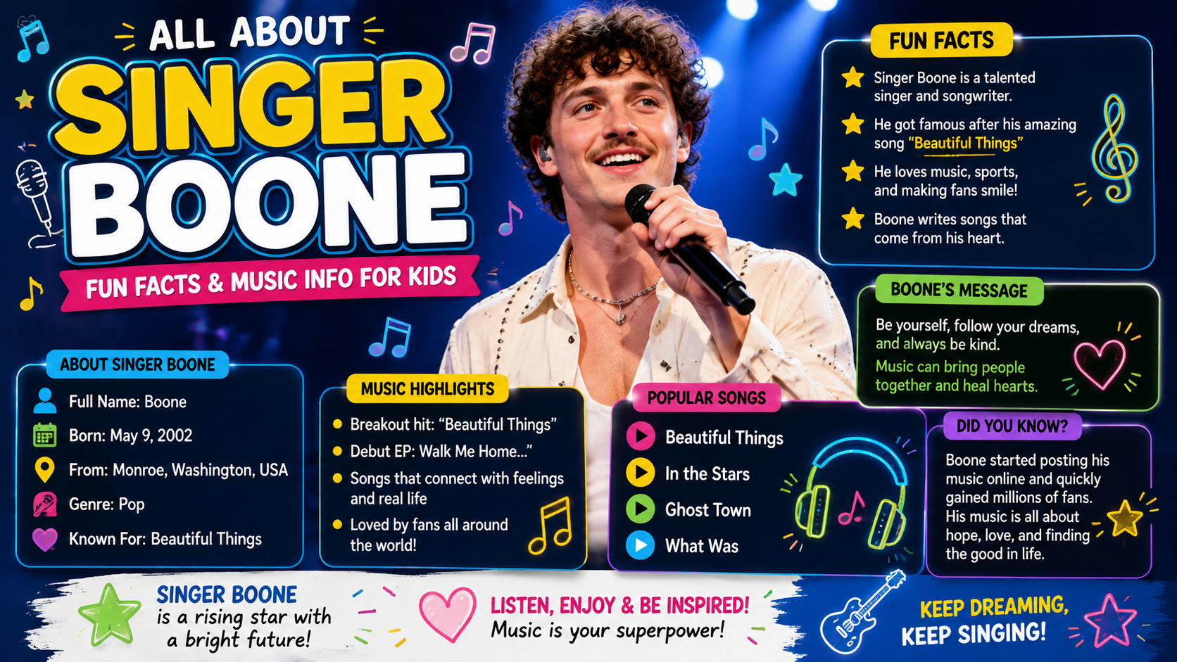 Singer Boone